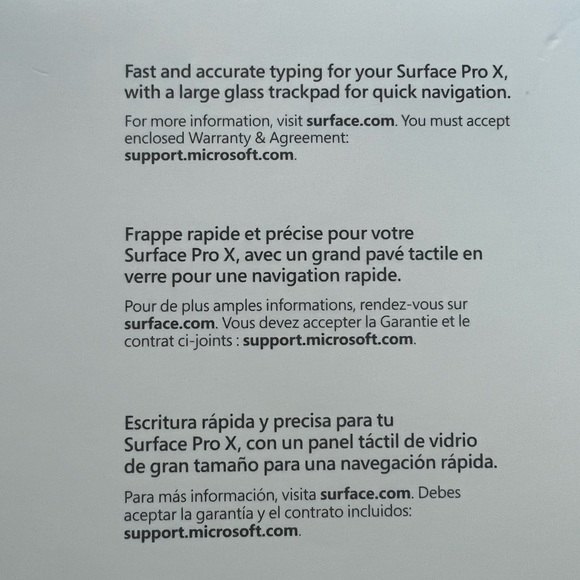 Surface Pro X Keyboard (new in box) - Picture 5 of 5